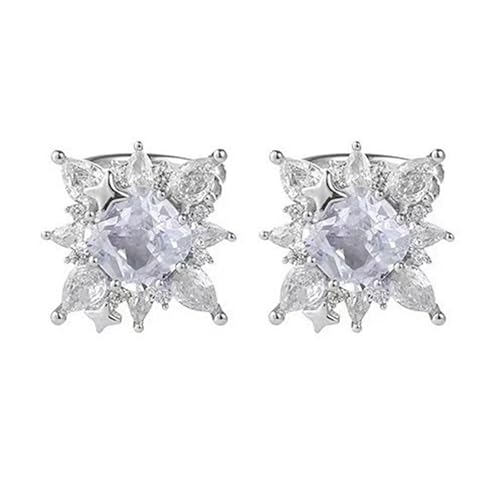 Zirkon Stern Clip On Ohrringe Modische Strass Geometrische Ohrmanschette Stilvolle Ohrschmuck für Modebegeisterte Clip On Ohrringe Zirkon Stern Clip On Ohrringe Modische Strass Geometrische Ohrmanschette Stilvolle Ohrschmuck für Modebegeisterte Clip On Ohrringe von HAISENG