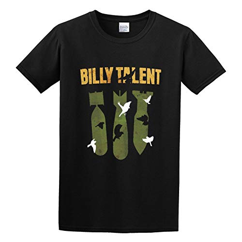 Billy Talent Bomb O Neck Men Shirt Color- Black Size- XL von HAITUN