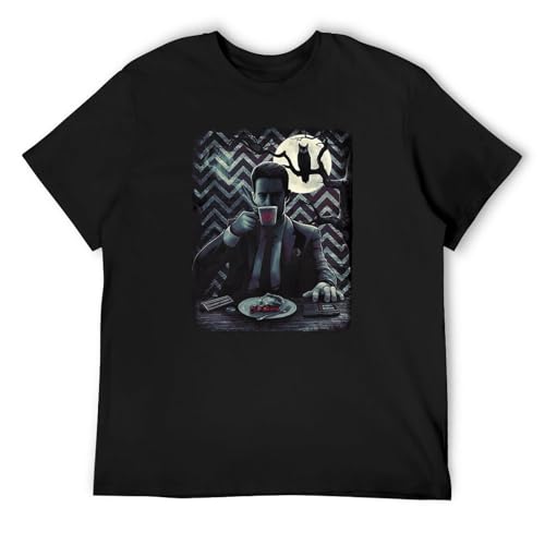 Twin Peaks Agent Cooper David Lynch T-Shirt Man's Fashion Black Unisex Tees L Twin Peaks Agent Cooper David Lynch T-Shirt Man's Fashion Black Unisex Tees L von HAIWANGYE