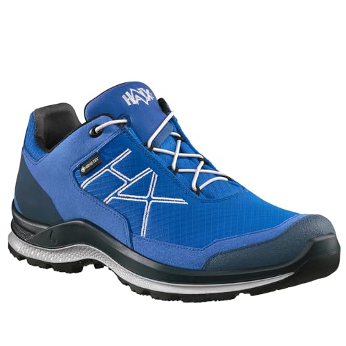 HAIX Black Eagle Adventure 3.0 GTX low/azure-silver: Auf leichtem Fuß in frischen Farben und neuem Design.. UK 12.0 / EU 47.5 von HAIX