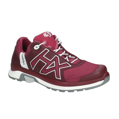 HAIX CONNEXIS Air 2.0 Ws Low/Berry-Silver Pure Leichtigkeit trifft Energie – Bewegung, die Dich weiterbringt. Rot UK 7.5 / EU 41.5 von HAIX