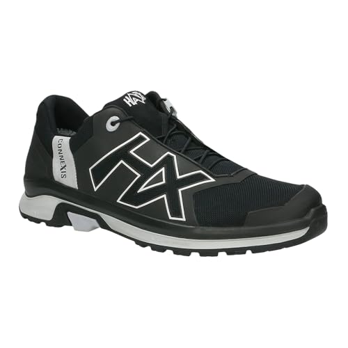 HAIX CONNEXIS Go 2.0 GTX Low/Black-Silver Leichtigkeit trifft Abenteuerlust. Schwarz UK 8.5 / EU 43 von HAIX
