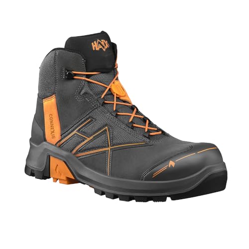 HAIX CONNEXIS Safety+ GTX mid/grey-orange. UK 6 / EU 39.5 von HAIX