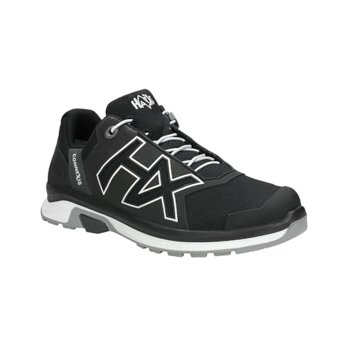 HAIX CONNEXIS Go 2.0 GTX Ws Low/Black-Silver Leichtigkeit trifft Abenteuerlust. Schwarz UK 6.5 / EU 40 von HAIX