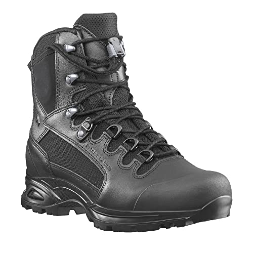 HAIX Scout Black Robuste Einsatzstiefel für Beruf und Freizeit, schwarz, 42 von HAIX
