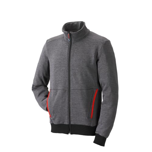 HAIX life21 Fleece Jacket grey: Stylischer Begleiter an kalten Tagen. Deine life21 Fleece Jacket wärmt Dich zuverlässig.. XXL von HAIX