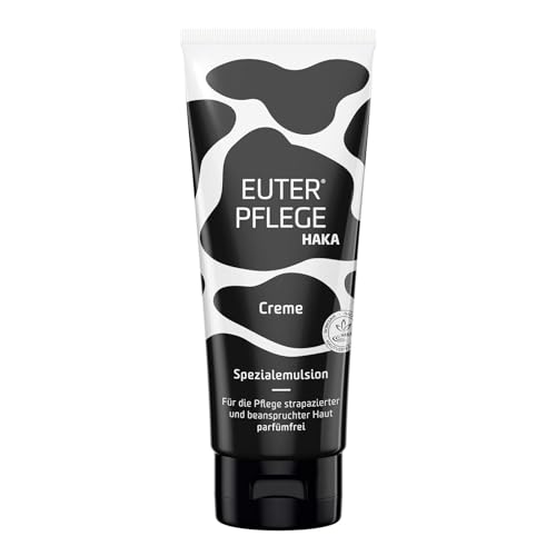 EUTERPFLEGE Creme die beste Handcreme, ohne Parfüm, Allergiker geeignet, für den ganzen Körper 200 ml von HAKA