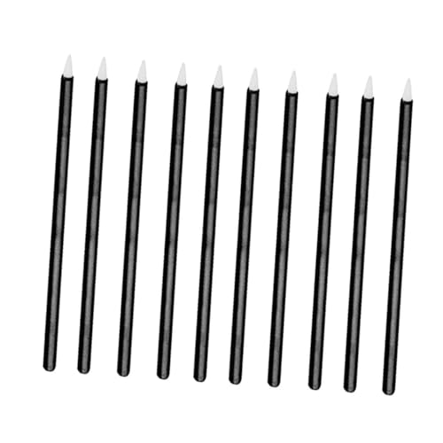 HAKIDZEL 100 Stück Einweg Eyeliner Stifte mit Faserkopf Praktischer Makeup Eye Stick Leicht und Stabil Geeignet für Präzises Augen Make Up für Unterwegs und Profis von HAKIDZEL