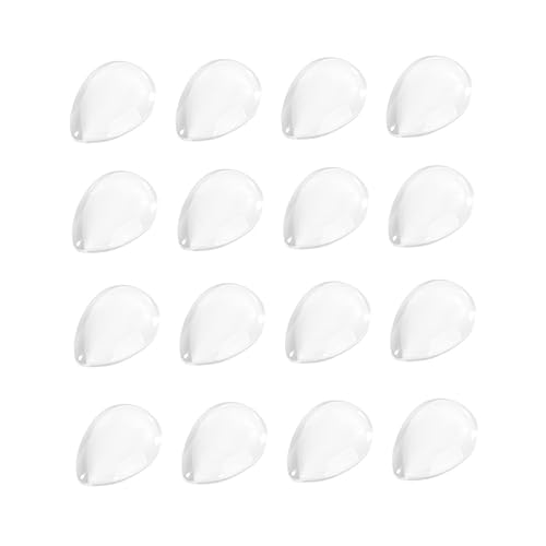 HAKIDZEL 100 Stück Transparente Glasperlen Nagellack Farbkarte Nagelkunst Display für Nail Color Beads Maniküre Farbpalette Nail Polish Display für Nageldesigns und Salongebrauch von HAKIDZEL