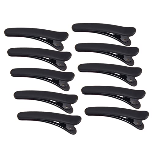 HAKIDZEL 12 Stück Schwarze Haarklammern Haarspangen für Damen und Mädchen für Friseursalons und Täglichen Gebrauch aus Hochwertigem Rostfrei und zum Haar von HAKIDZEL