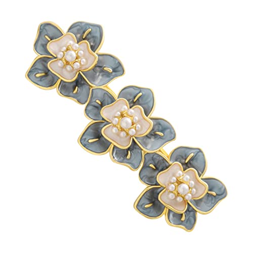 HAKIDZEL Blumen Haarklammer Für Damen Elegante Daisy Haarspange Rutschfest Angenehm Zu Tragen Für Hochzeiten Partys Und Besondere Anlässe von HAKIDZEL