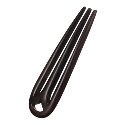 HAKIDZEL Schwarze Haarnadel aus Schwarzem Handgefertigte Dekorative Haarnadel für Hochzeiten Geburtstage Valentinstag Kreativer Haarstab für Damen Haaraccessoire von HAKIDZEL