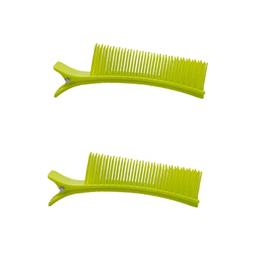 HAKIDZEL 2st Haartrennklammern Griffpolster Für Krücken Alligator-curl-clips Rutschfeste Haarspangen Mit Entenschnabel Salon-haarspange Entenzähne Haarschmuck Fachmann Bilden Werkzeug Damen von HAKIDZEL