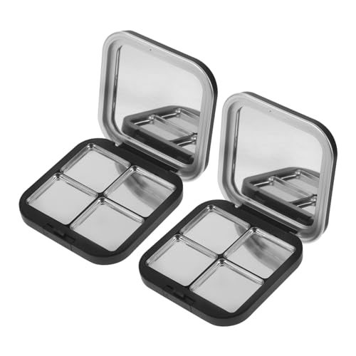 HAKIDZEL 2stücke Leere Lidschatten-paletten Make-up Lidschatten-Container Leere Für Reisen Und Täglichen Gebrauch Zu Hause von HAKIDZEL
