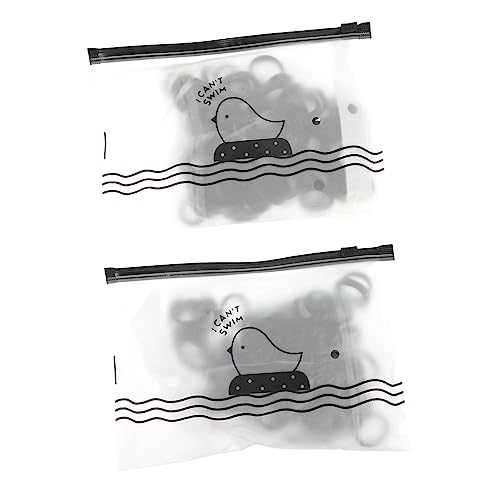 HAKIDZEL 200 Stück Haargummis Leichte Praktische Haarbänder für Mädchen für Deko und Frisuren Hohe Elastizität Schonend für Kinderhaare Einfach zu Handhaben von HAKIDZEL