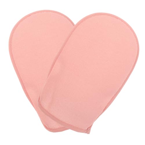 HAKIDZEL 2Stücke Körperpeeling Handschuh Doppelseitiger Exfoliating Handschuh für Effektives Peeling und Sanfte Männer und Einzeln Verpackt von HAKIDZEL