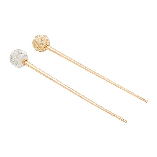 HAKIDZEL 2stücke Haarstäbe Für Langes Haar Haarstäbchen Für Frauen Haarnadeln Für Frisuren Haarnadeln Für Dutts Haarstäbchen Für Hochzeit Frisur von HAKIDZEL