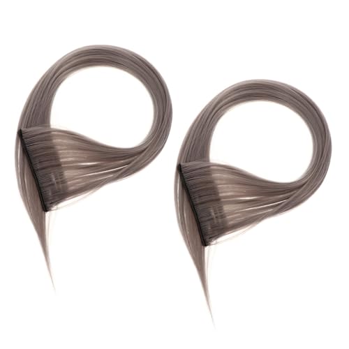 HAKIDZEL 2stücke Highlight Haarverlängerung Delikates Farbenfrohes Haarteil Für Damen Für Partys Cosplay Und Tägliches Styling Natürliche Ohne Schäden HAKIDZEL 2stücke Highlight Haarverlängerung Delikates Farbenfrohes Haarteil Für Damen Für Partys Cosplay Und Tägliches Styling Natürliche Ohne Schäden von HAKIDZEL
