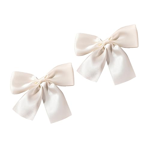 HAKIDZEL 2stücke Hochzeits Haarklammer Mit Schleife Brauthaarzubehör Für Frauen Und Mädchen Eleganter Haarschmuck Für Besondere Anlässe von HAKIDZEL