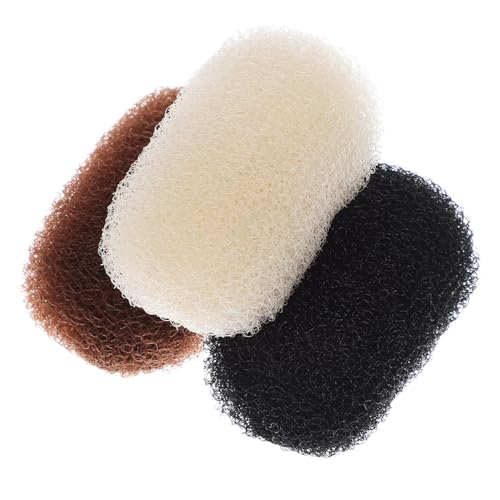 HAKIDZEL 3 Stück Teiliges Haarvolumen Damen Volumen Bump Inserts Haarklammern Atmungsaktiv Langlebig für Dünnes und Dickes Haar Styling Zubehör für Party Hochzeit Alltag von HAKIDZEL