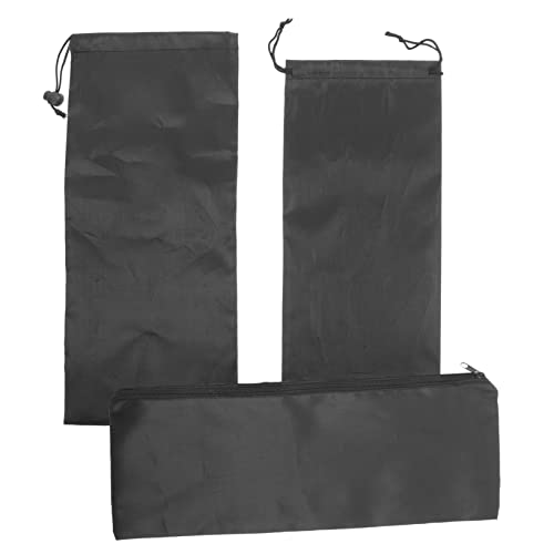 HAKIDZEL 3 Stück wasserdichte Wiederverwendbare Werkzeugtaschen Teiliges mit Kordelzug und Reißverschluss Vielseitiger Organizer für Outdoor Camping Grillutensilien und von HAKIDZEL