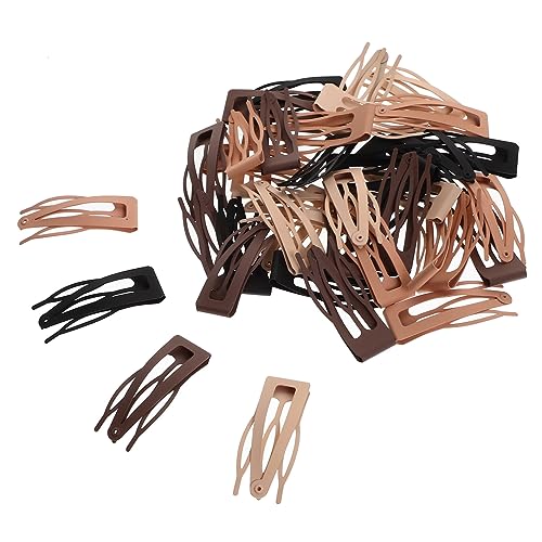 HAKIDZEL 40stücke Metall Haarklammern Für Mädchen Snap Hair Clips Und Strapazierfähige Haaraccessoires Für Haarfarben Und Typen Für Und Besondere Anlässe von HAKIDZEL