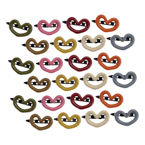 HAKIDZEL 48stücke Herzform Haarspangen Für Damen Und Mädchen Kleine Haarnadeln Haarstyling-tool Für Dünnes Haar Widerstandsfähig Gegen Verblassen Und Bruch von HAKIDZEL