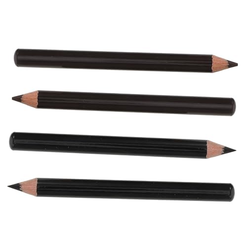 HAKIDZEL 4stücke Holz Augenbrauenstift Braun Wasserfeste Augenbrauenfarbe Augenbrauenformer Für Frauen Tragbar Make-up von HAKIDZEL