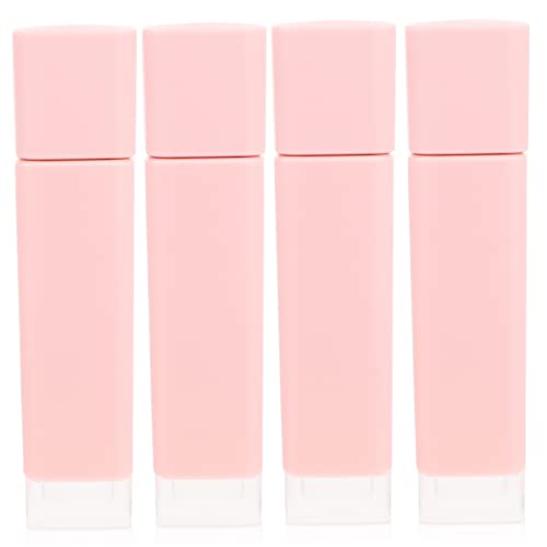 HAKIDZEL 4stücke Lipgloss-behälter Leer Kunststoff Tuben Lippenbalsam-behälter Für Frauen Nachfüllbar Diy Lipglosstube von HAKIDZEL