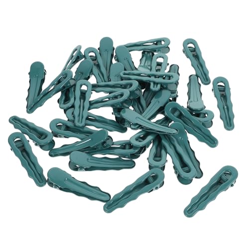 HAKIDZEL 50 Stück Damen Haarspangen Entebill mit Lochmuster Rutschfeste Styling Clips für Haarpartien Haarklammern für Alltag Partys und Diy Frisuren Stabiler von HAKIDZEL