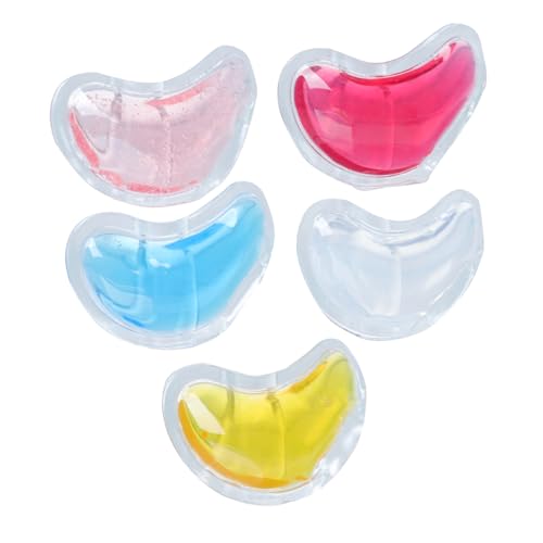 HAKIDZEL 5stücke Augenpflege Patch U-form Gel Pads Für Kühlen Und Erwärmen Augenbehandlungspaket Anti-falten-augenpad Wiederverwendbar von HAKIDZEL