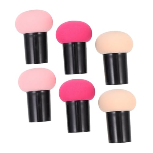 HAKIDZEL 6Stücke Teiliges Make Up Set mit Design Vielseitig Einsetzbar für Foundation und Lidschatten Wiederverwendbar zur Haut für Trockene und Anwendungen von HAKIDZEL