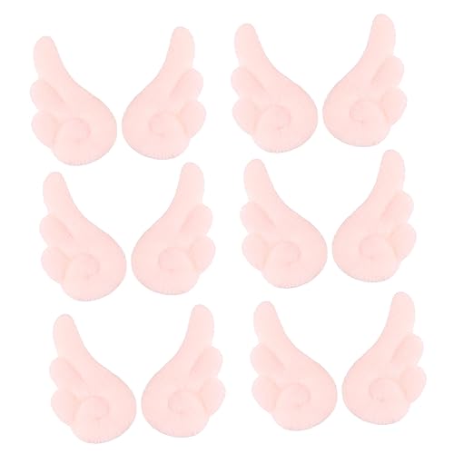HAKIDZEL 6paare Engelsflügel Haarklammern Aus Hochwertigem Material Attraktives Design Für Frauen Einfach Zu Befestigen Accessoire Für Verschiedene Anlässe von HAKIDZEL
