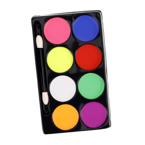 HAKIDZEL Farben Öl-basierte Gesichtsfarbe Palette Für Junge Mädchen Langlebig Und Abwaschbar Für Halloween Cosplay Und Festival-make-up Einfache Anwendung Und Entfernung von HAKIDZEL