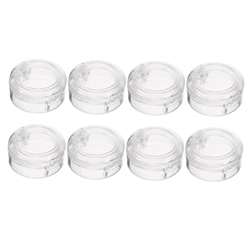 HAKIDZEL 8stücke Aufbewahrungsbox Für Lidschatten Material Kompakt Und Tragbar Für Make-up-organisation Und Reisegebrauch Mit Dichter Versiegelung Und Präziser Konstruktion von HAKIDZEL