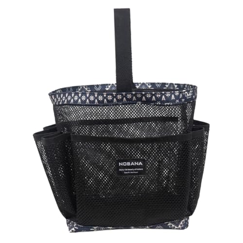 HAKIDZEL Badezimmer Aufbewahrungstasche aus Netzstoff Wasserabweisende und Atmungsaktive Duschbeutel mit Großem Volumen für Handtücher Badewäsche und Mehr für Zuhause und Reisen von HAKIDZEL