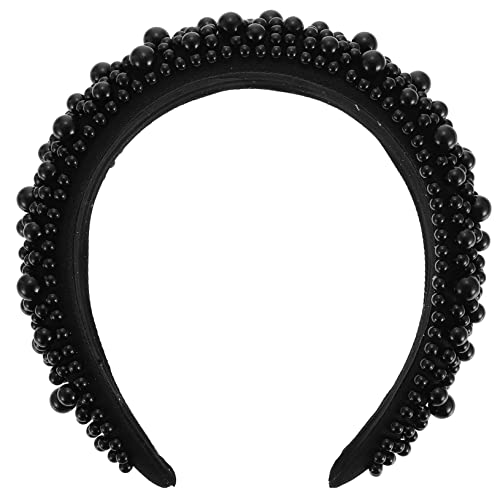 HAKIDZEL Barocke Perlen-stirnbänder Für Frauen Elegantes Haarschmuck-accessoire Für Hochzeiten Und Partys Stilvolles Kopfband Für Mädchen Und Bräute von HAKIDZEL