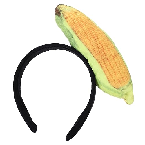 HAKIDZEL Corn Haarband Für Erwachsene Und Lustiges Gemüse-haaraccessoire Im Eiscreme-design Zum Waschen Des Gesichts Schminken Und Frisieren Stylisch Und Bequem von HAKIDZEL