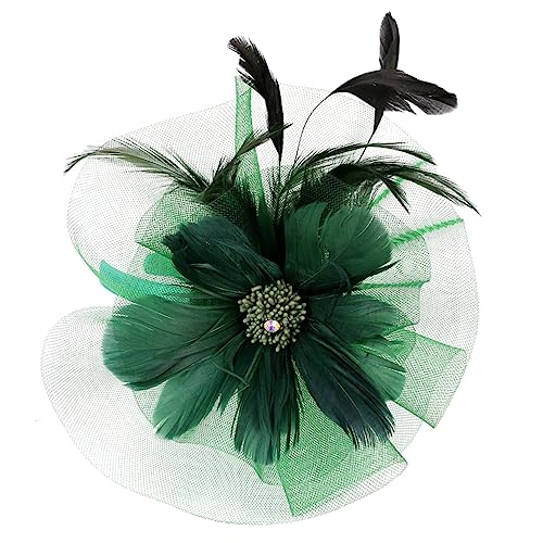 HAKIDZEL 1stück Kreativer Blumenförmiger Haarklip Aus Netzstoff Elegantes Headdress Für Partys Und Veranstaltungen Leicht Und Bequem Zu Tragen von HAKIDZEL