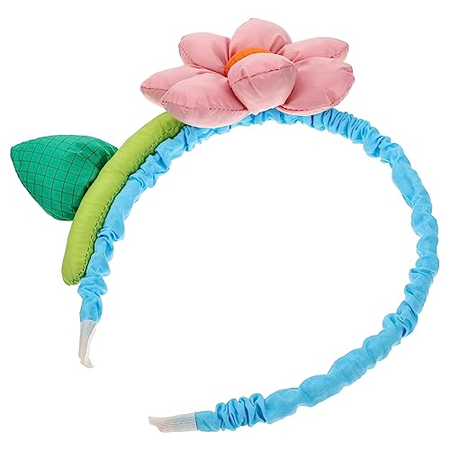 HAKIDZEL Haarschmuck Aus Sonnenblumen Hochzeit Blumen Kopfschmuck Sonnenblumen Coachella-outfits Für Frauen Floraler Kopfkranz Stirnband Blumen Haarkranz Stoff Braut Cosplay Kleid von HAKIDZEL