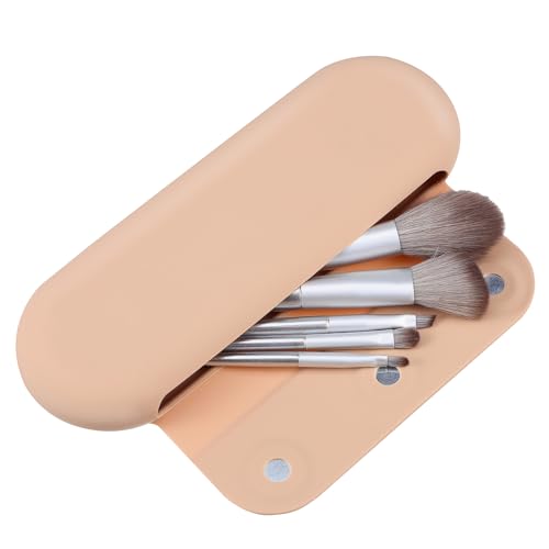 HAKIDZEL Kosmetik Organizer Aus Tragbarer Makeup Pinselhalter Für Reisen Praktische Kosmetiktasche Mit Großem Fach Für Make-up Und Zubehör Tiefem von HAKIDZEL