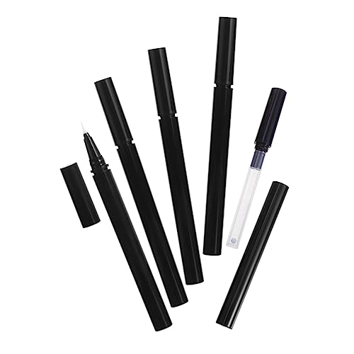 HAKIDZEL Make-up-Zubehör 3St flüssiger Eyeliner Diy eyeliner container nachfüllbarer Eyeliner-Stift leerer Eyeliner leeren Eyeliner-Behälter nachfüllbare Tuben Handbuch Bürstenkopf Plastik von HAKIDZEL
