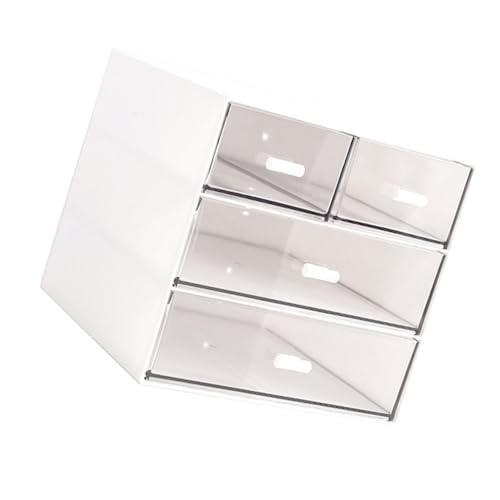 HAKIDZEL Mehrzweck-aufbewahrungsbox Für Desktop-organisation Praktische Lagerung Für Kleinteile Kosmetika Und Schreibwaren Hochwertiges Material von HAKIDZEL
