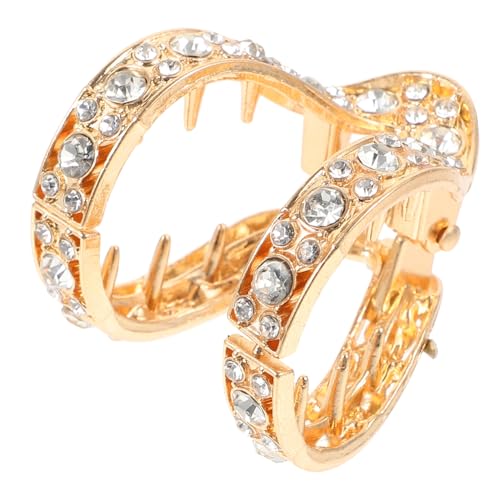 HAKIDZEL Clip Für Hohen Pferdeschwanz Elegante Haarspange Mit Strassverzierung Für Damen Und Mädchen Für Verschiedene Frisuren Langlebig Und Leicht Für Partys Und Besondere Anlässe von HAKIDZEL