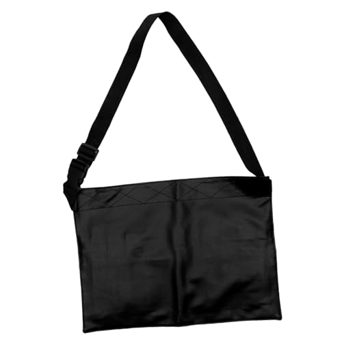 HAKIDZEL Make-up-pinselgürteltasche Aus Pu Multifunktionaler Schürzentasche Für Damen Praktische Aufbewahrungstasche Mit Fächern Für Utensilien Bargeld Und Handy von HAKIDZEL