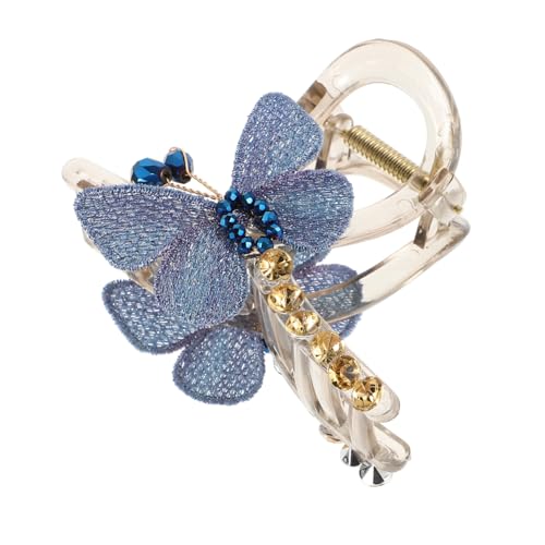 HAKIDZEL Schmetterlings-haarspangen Aus Metall Mit Strass Für Mädchen Dicke Ausgefallene Glitzernde Haarklammern Als Haarschmuck Für Frühling Sommer Frisuren von HAKIDZEL