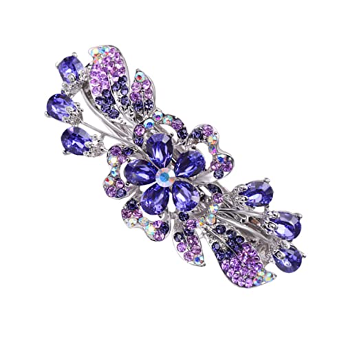 HAKIDZEL Rhinestone Haarspangen Für Damen Elegante Haarklammern Mit Funkelnden Strasssteinen Geeignet Für Dünnes Und Dickes Haar Für Täglichen Gebrauch Und Besondere Anlässe von HAKIDZEL