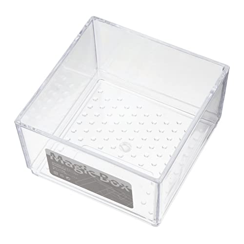 HAKIDZEL Transparenter Schreibtischschublade Organizer Vielseitige Aufbewahrungsbox Schubladenteiler Platzsparendes Lagerungsfach Geeignet Für Make-up Küchenutensilien Und Mehr von HAKIDZEL