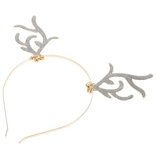 HAKIDZEL dekorativer Kopfschmuck Kostüme für Mädchen Tiara für Mädchen weihnachtsdeko haar zubehör Haargummis Stirnband Geweih Haarreifen Haarpflegezubehör Kristall Kopfbedeckung schmücken von HAKIDZEL