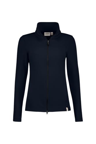 HAKRO #246 DAMEN FLEECEJACKE ECO GRS (DE/NL/SE/PL, Alphanumerisch, XXL, Regular, Regular, tinte) von HAKRO